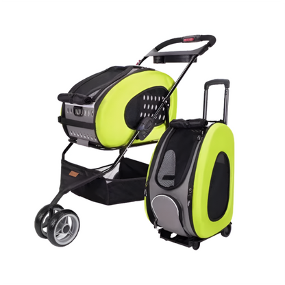 PawPorta 4-in-1 Foldable Pet Stroller – The Stylish Ride for Pets on the Go